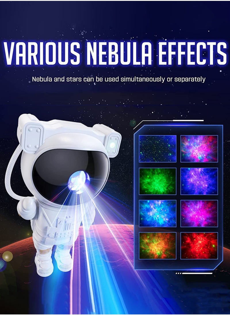 Toshionics Astronaut Star Projector Galaxy Night Light Space Starry Nebula LED Lamp with Timer and Remote Room Decor Aesthetic Gifts for Birthdays Valentine's Day Bedroom Ceiling Best for kids and Adul  - Image 2