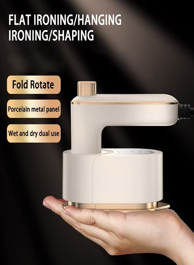 Garment Steamer for Clothes Foldable Handheld Clothing Wrinkles Remover for Garments 30 Second Fast Heat-up Portable Fabric Steamer for Home Travel Dormitory Clothes Ironing Tool Mom Gift - Image 5