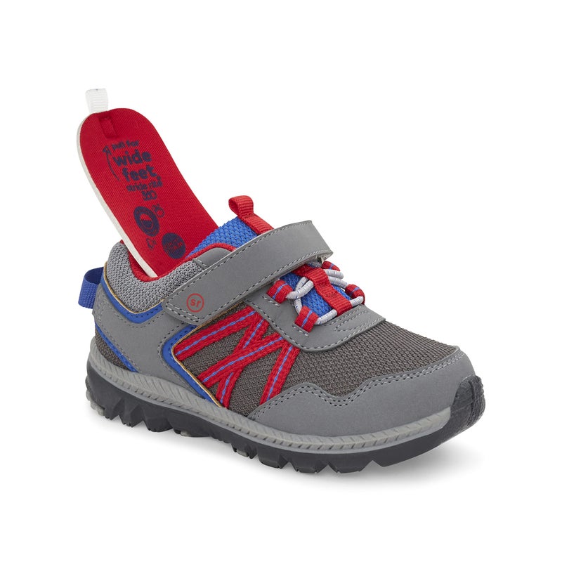 Stride Rite 360 Boys Artin 3.0 Sneaker, Grey, 8 Toddler US - Image 2