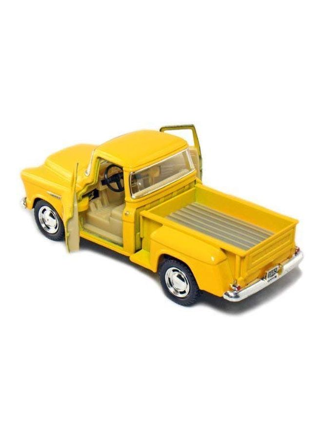 KiNSMART 1955 Chevrolet Stepside Pickup Truck 5 Inch 1:32 Scale Die Cast Metal Little Truck (-4Set) - Image 3