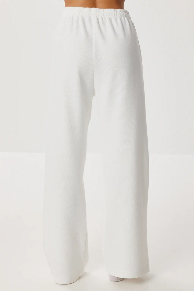 Happiness İstanbul ISTANBUL Wide Leg Jogger Pants with Drawstring Closure - Image 5