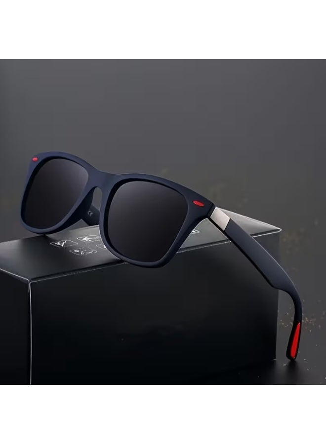 Arabash Men Women Classic Retro Fashion Glasses, PC Lenses, Durable Plastic Frame, Adjustable Hinges, Suitable for Events - Image 3
