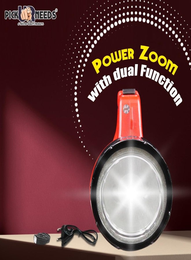 Pick Ur Needs Home Rechargeable Emergency Led Torch Search Light 50W + 20 SMD Side LED Charging Torch - Image 4