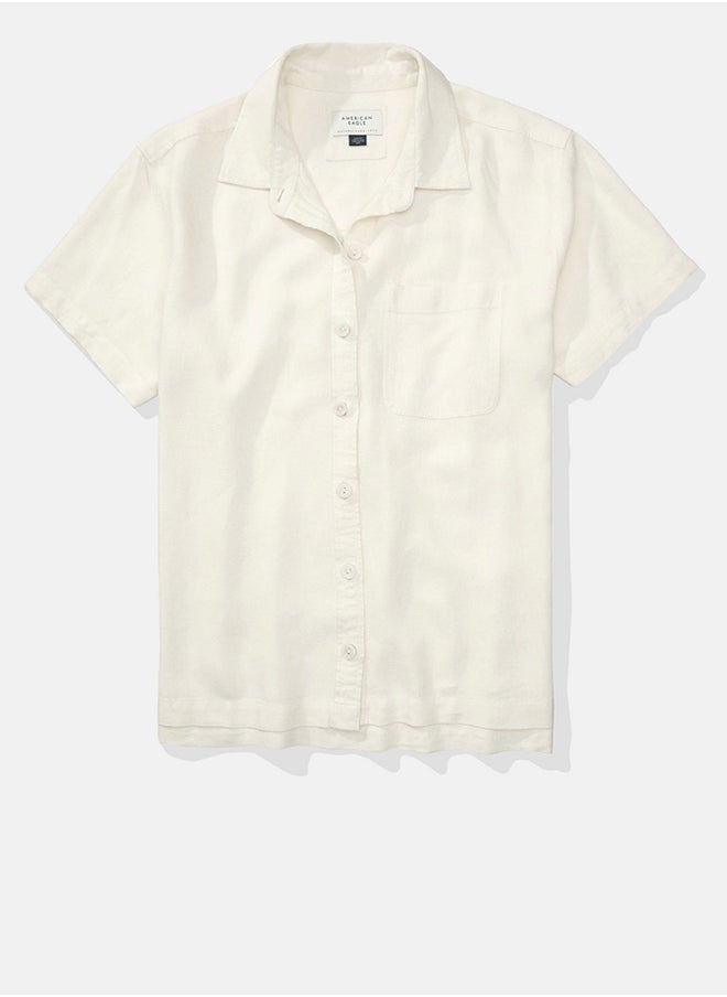 American Eagle - AE Button-Down Shirt - Image 1