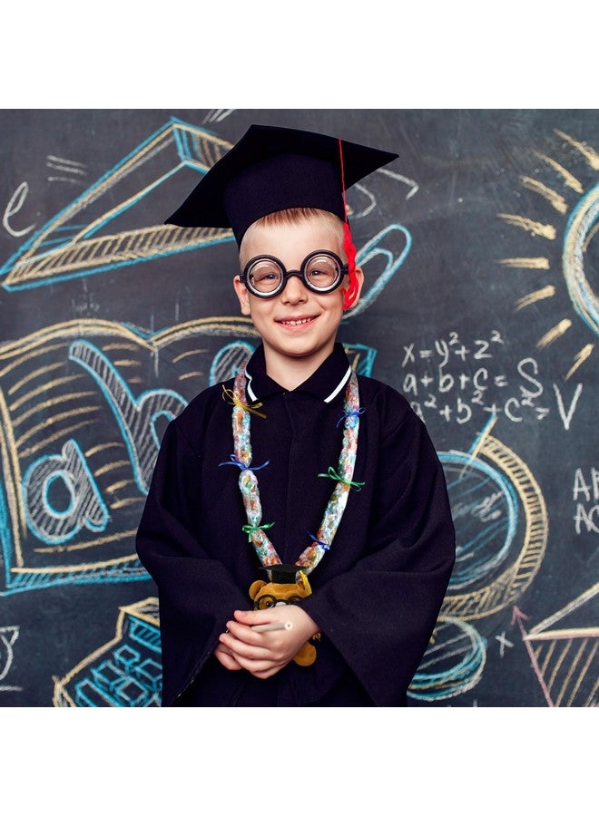 Glenmal 12 Pcs Graduation Stuffed Animal Candy Lei Making Kit Included 2 Inch x 110 yd Lei Bags 3 Rolls Ribbon 8 Animals Bulk 1 Roll Poly Tubing Class of 2025 Graduation Gift Kit - Image 4