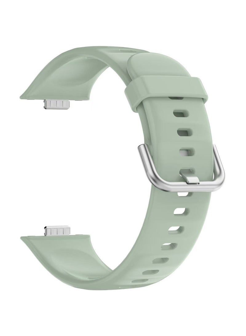 DKNG For Huawei Watch Fit4 Pro/Fit4/Fit3 Silicone Sport Band for Men/Women Green  - Image 2
