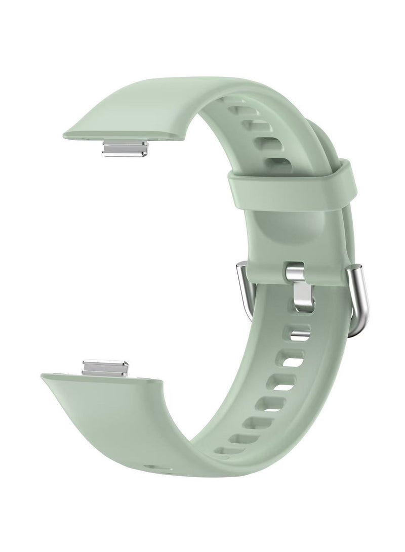 DKNG For Huawei Watch Fit4 Pro/Fit4/Fit3 Silicone Sport Band for Men/Women Green  - Image 3