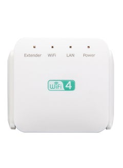 NIBEMINENT WiFi Signal Enhancer Amplifier Booster Range Extender White  - Image 1
