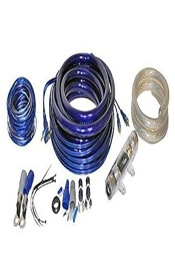 Lanzar Contaq Speaker & Amplifier Wiring Combo Installation Kit, 0-Gauge Power/Ground, 16-Gauge Remote, 20' Foot RCA Amplifier Complete Install Kit with 150 Amp ANL Inline Fuse 4000W (AMPKIT0) - Image 5