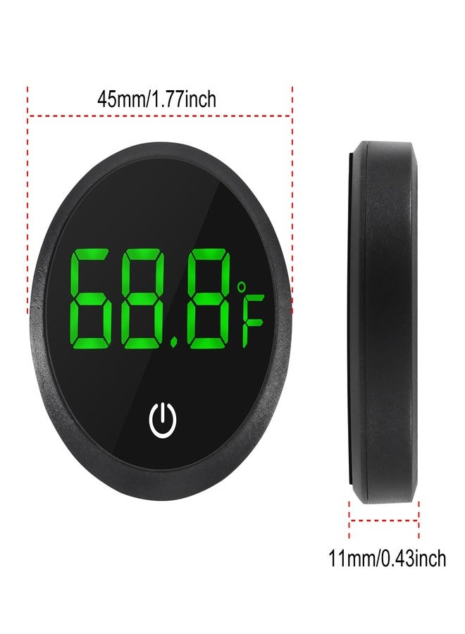 ACEIRMC 4pcs Fish Tank Digital Thermometer Accurate LED Display to ±0.9°F Tank Thermometer Aquarium Temperature Measurement Suitable for Fish, Axolotl, Turtle or Aquatic - Image 2
