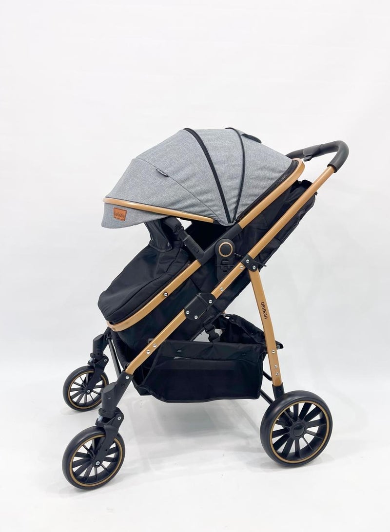 belecoo Multifunctional stroller, elegant and comfortable design for newborns to toddlers, Belco brand, specially made for dehkah.  - Image 4