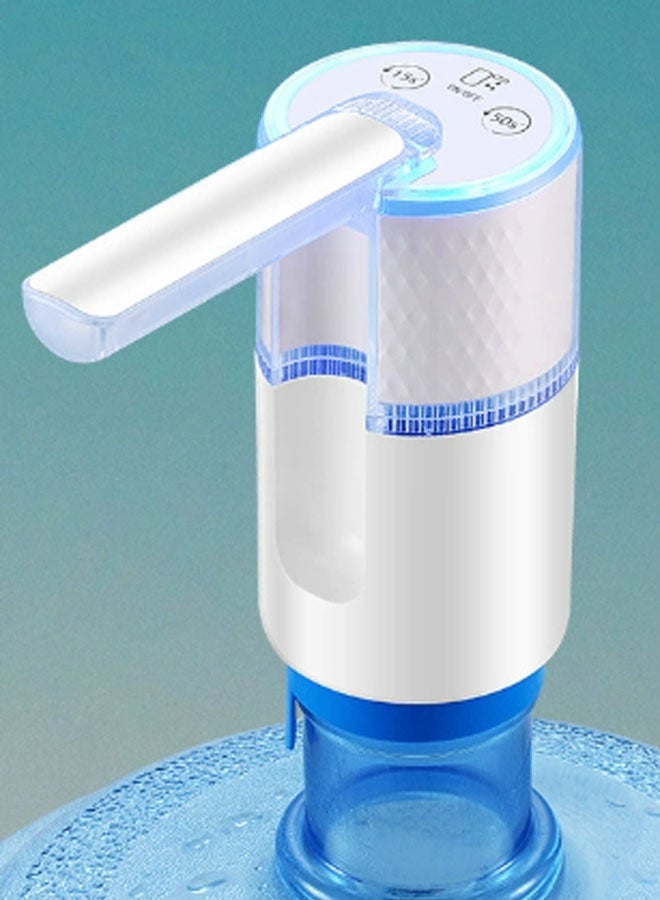 USB-C Rechargeable Home Portable Collapsible Drinking Water Pump for 2-5 gallons or 5L/6L/10L Bottled Water, Bucket Water, Suitable for Home, Kitchen, Living Room, Office, Camping, Travelling and Other Scenes  - Image 1