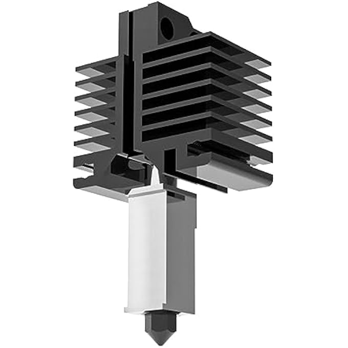 EXTRUSION HEAD HOT END 3D PRINTER HARDENED STEEL BRASS NOZZLE FOR BAMBU LAB TOBAMBOO X1 P1P HIGH TEMPERATURE ASSEMBLY - Image 3
