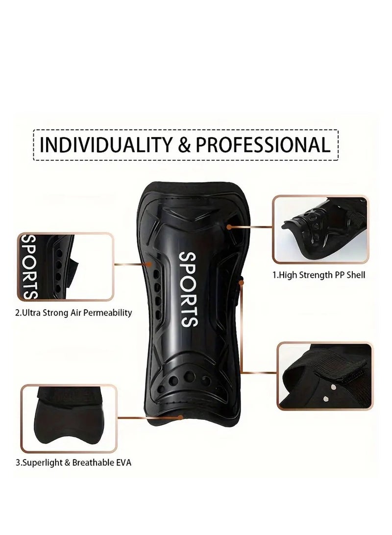 Spall Protect Your Legs With Soccer Shin Guards & Football Leg Pads - Reduce Shocks & Injuries For Men & Women - Image 3