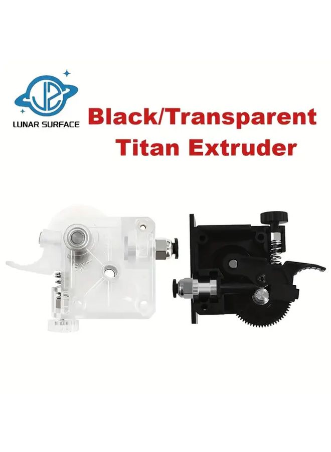 Black Extruder Hot End Direct Drive For MK8 CR10 3D Printers 1 75mm Filament - Image 2
