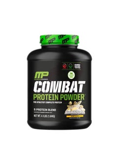 MusclePharm Combat Protein Powder Banana Cream 4 lb 181 kg  - Image 1
