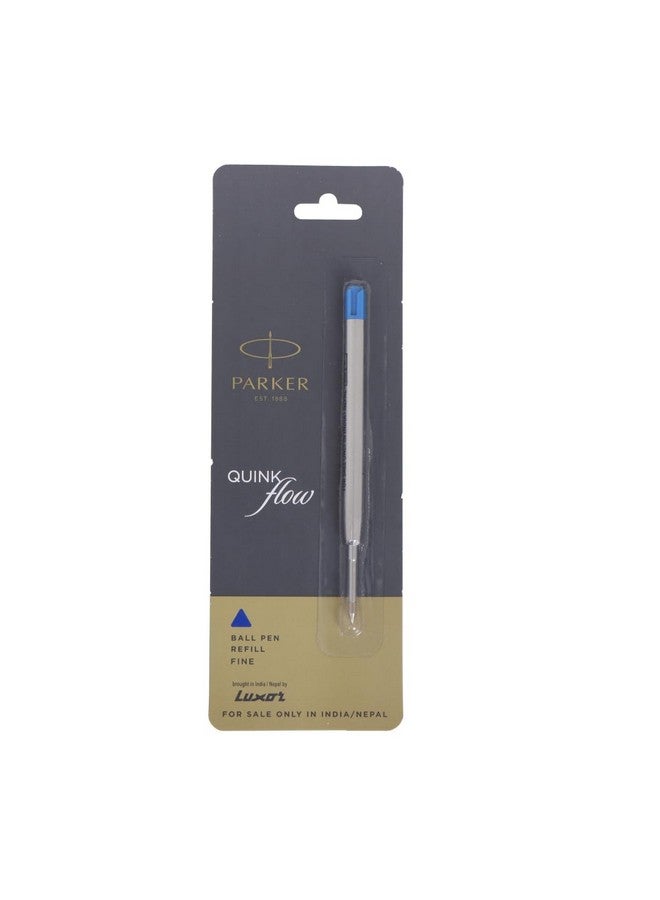PARKER Parker Quink Flow Ballpoint Refill Fine Blue - Image 1