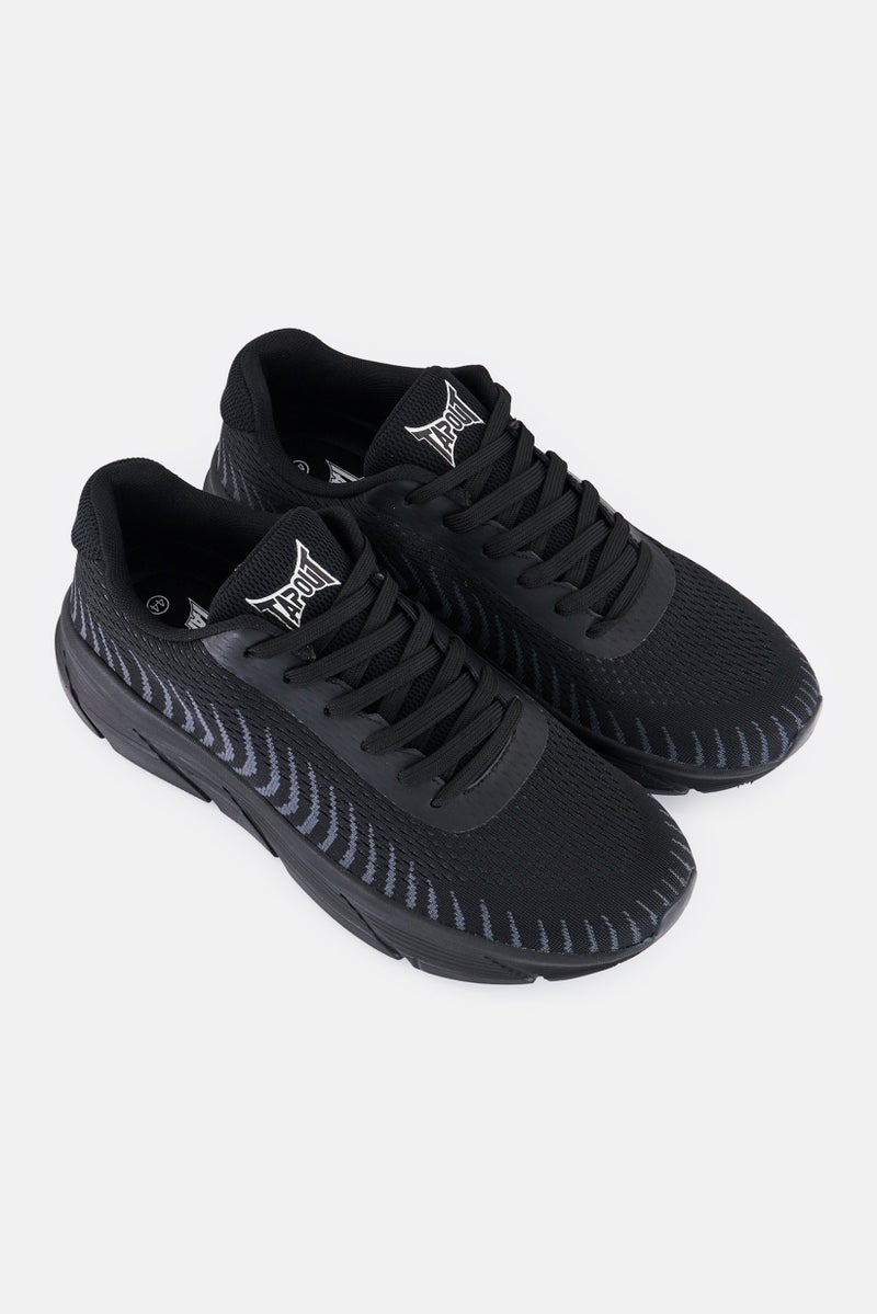 TapouT Men Lace Up Outdoor Shoes, Black - Image 4