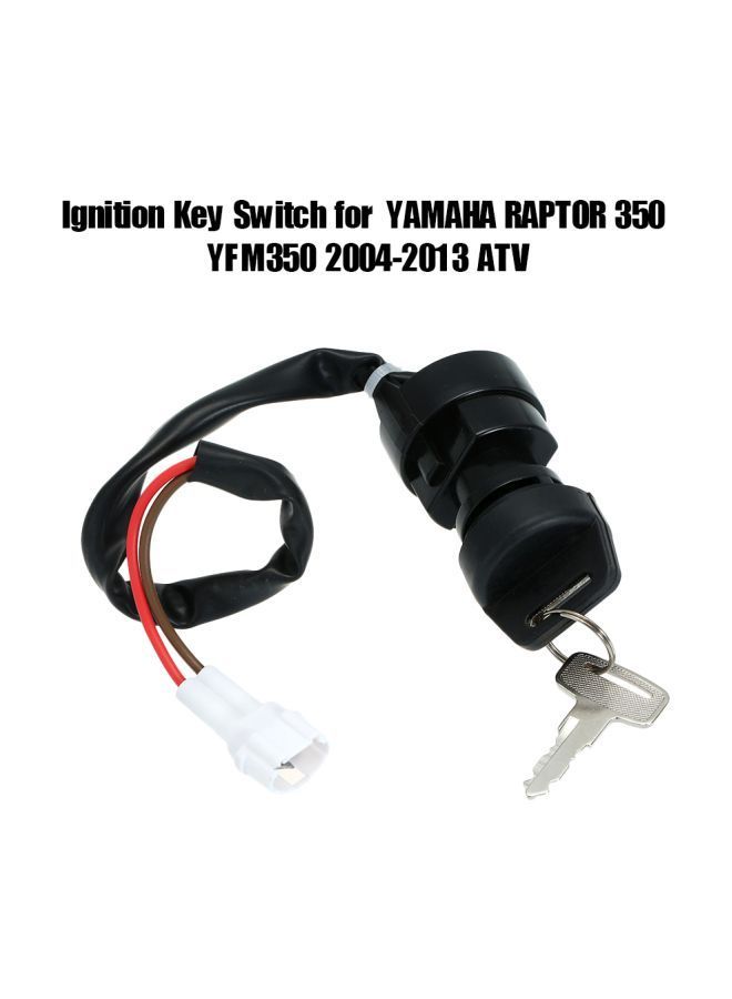 NIBEMINENT Key Switch For Yamaha Banshee Raptor 350 /YFM350 (2002-2013) ATV  - Image 2