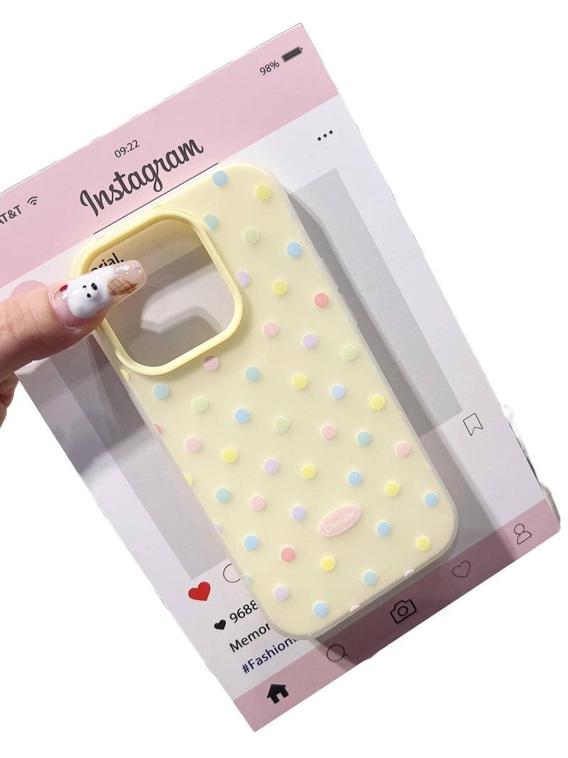 غطاء واقي | IMD | حماية من السقوط | Yellow Base | مقاوم للصدمات لـ iPhone 13 - Image 1