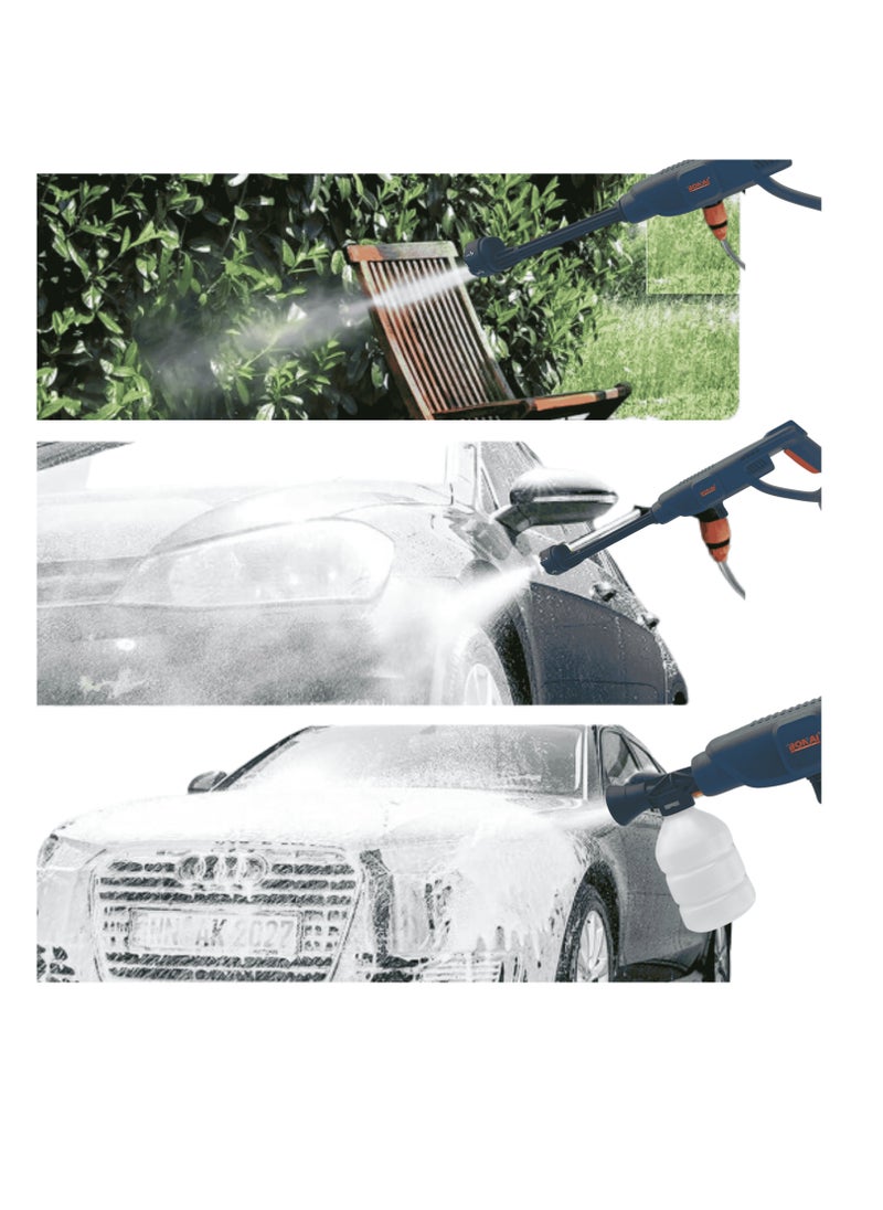 BONAI Cordless Pressure Washer with 168Cordless Pressure Washer with Battery - Ideal for Car Washing, Floor Cleaning, Patio Battery - Ideal for Car Washing, Floor Cleaning, Patio  - Image 4