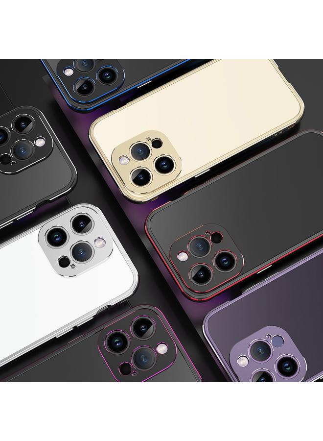 اس-توب جراب لهاتف iPhone 14 Pro Aurora Series واقي عدسة + جراب هاتف بإطار معدني - Image 3