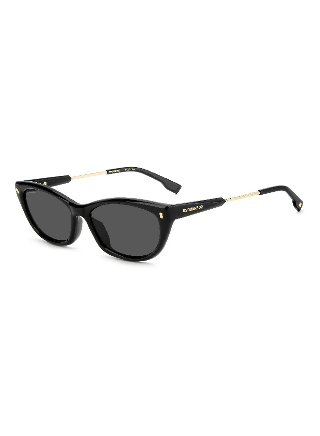 ديسكويرد2 DSQUARED2 D2 0209/G/S Sunglasses Black Cat Eye