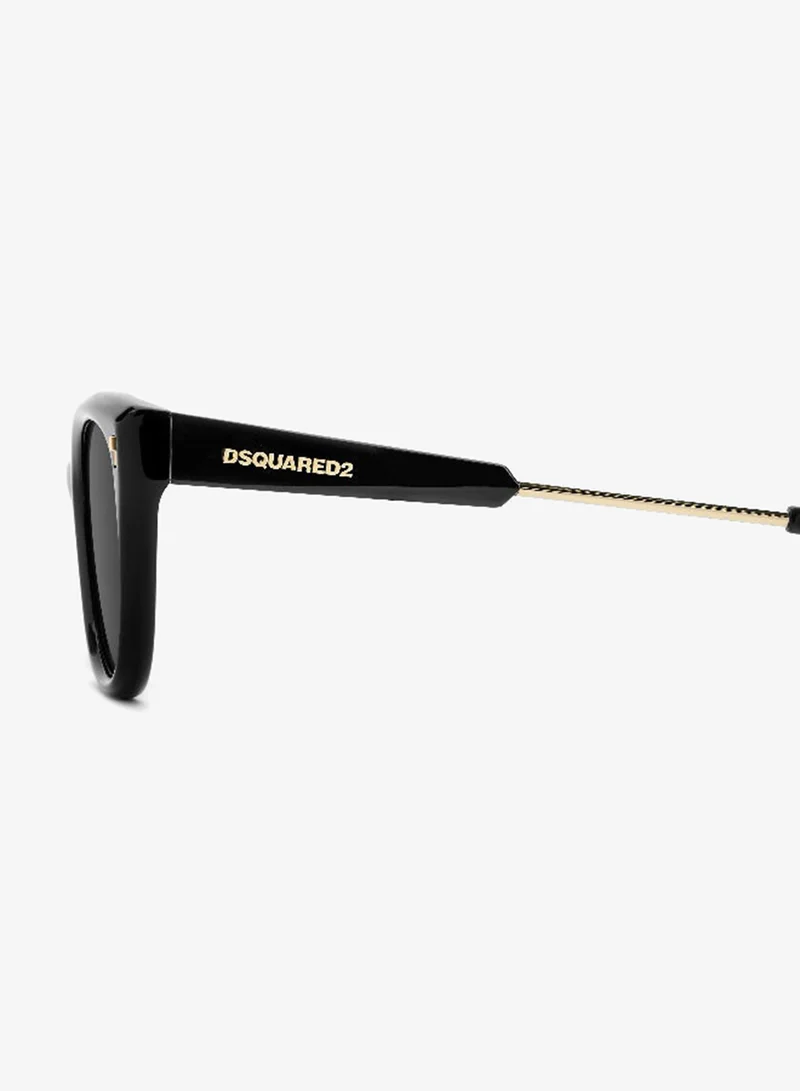 Dsquared2  DSQUARED2 D2 0209/G/S Sunglasses Black Cat Eye  | Best Price UAE