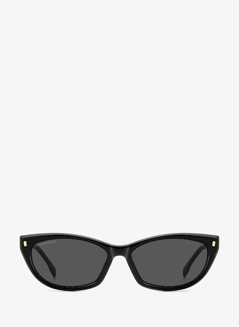 Dsquared2  DSQUARED2 D2 0209/G/S Sunglasses Black Cat Eye  | Best Price UAE