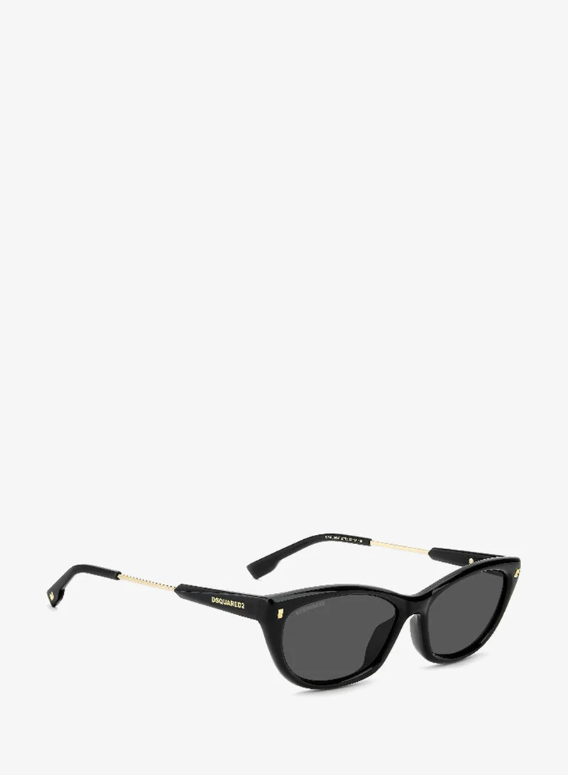 Dsquared2 DSQUARED2 D2 0209/G/S Sunglasses Black Cat Eye