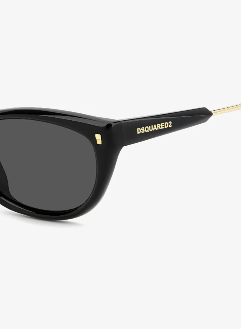 Dsquared2  DSQUARED2 D2 0209/G/S Sunglasses Black Cat Eye  | Best Price UAE
