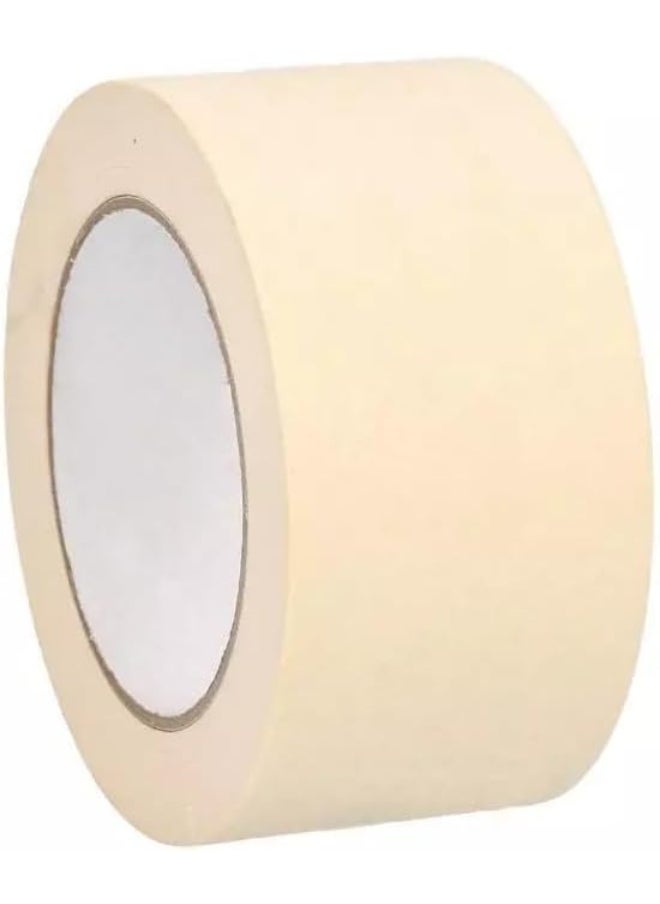 Poaker 12 Yards Strong Adhesive Masking Tape - Versatile Painter's Tape for Painting, Labeling, Packing, Crafting, and More | Ideal for Home, Office, and School Use (2 INCH, 1 PCS)  - Image 1