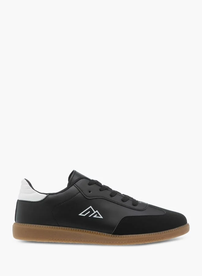 Oaklan by Shoexpress Mens Panelled Sports Shoes With Lace-Up Closure