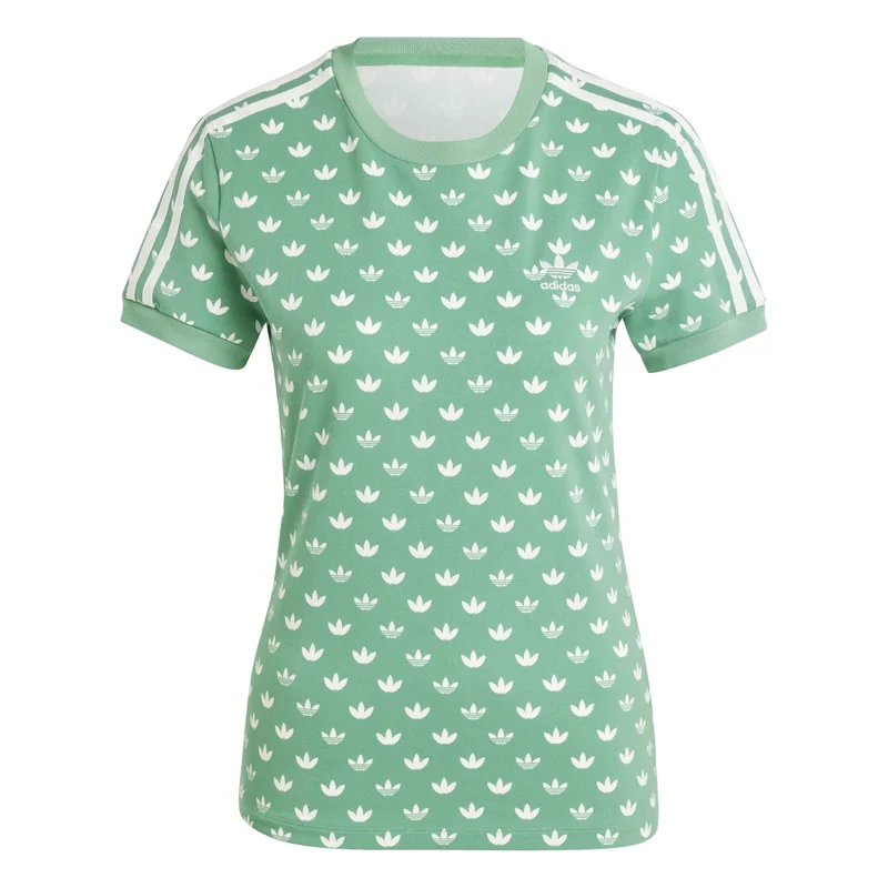 Adidas MONO 3S TEE Green Originals Women T-SHIRTS