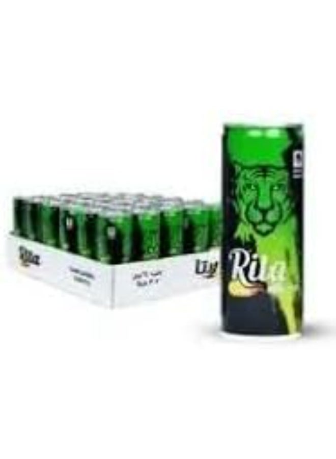 ريتا مشروب ريتا موهيتو فوار – بنكهة الحمضيات، غازي | علبة 240 مل، عبوة 3 | مشروب منعش وفوار - Image 2