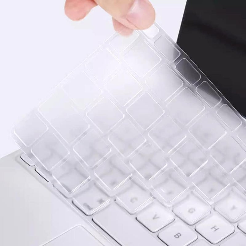 غطاء لوحة مفاتيح شفاف فائق الرقة متوافق مع لوحة مفاتيح Apple iPad 10 الجيل العاشر مقاس 10.9 بوصة لعام 2022، ولوحة مفاتيح iPad Pro 11 بوصة بشريحة M4 موديل A2836 وA2837 لعام 2024 - Image 4
