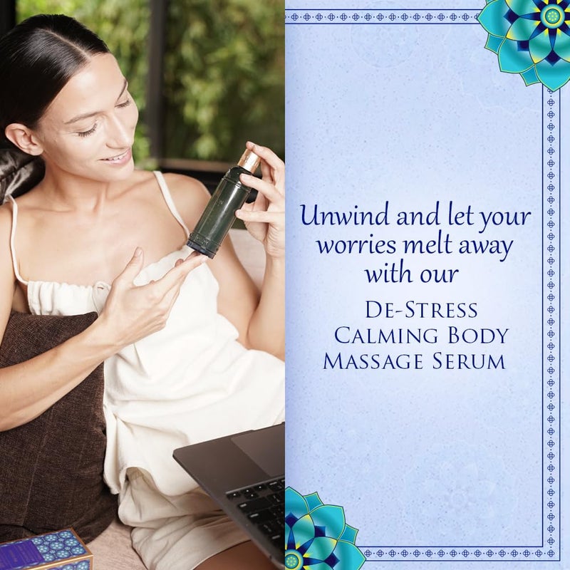SPA CEYLON DEStress Calming Body Massage Serum  Organic and Natural Massage Oil  Organic Massage serum - Image 3