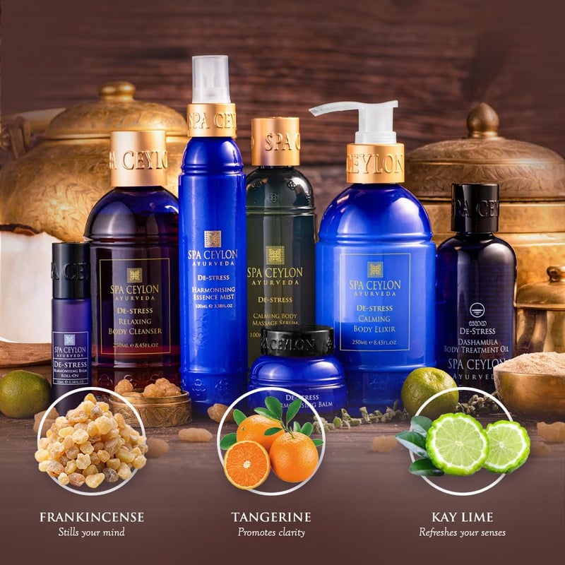 SPA CEYLON DEStress Calming Body Massage Serum  Organic and Natural Massage Oil  Organic Massage serum - Image 5