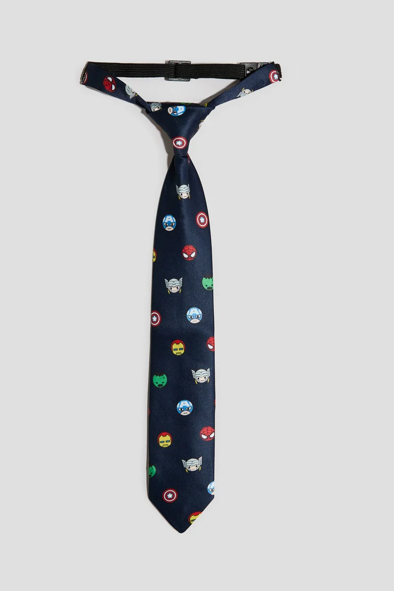 H&M Pre-tied printed tie