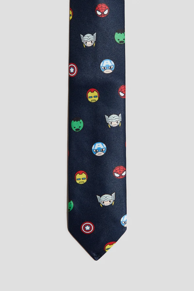 H&M Pre-tied printed tie