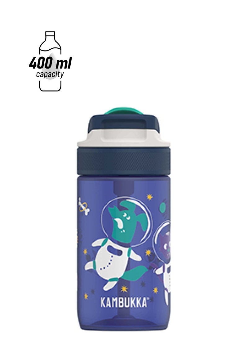 Kambukka Kambukka Lagoon Water Bottle with Spout Lid - 400 ML - Space Animals  - Image 1