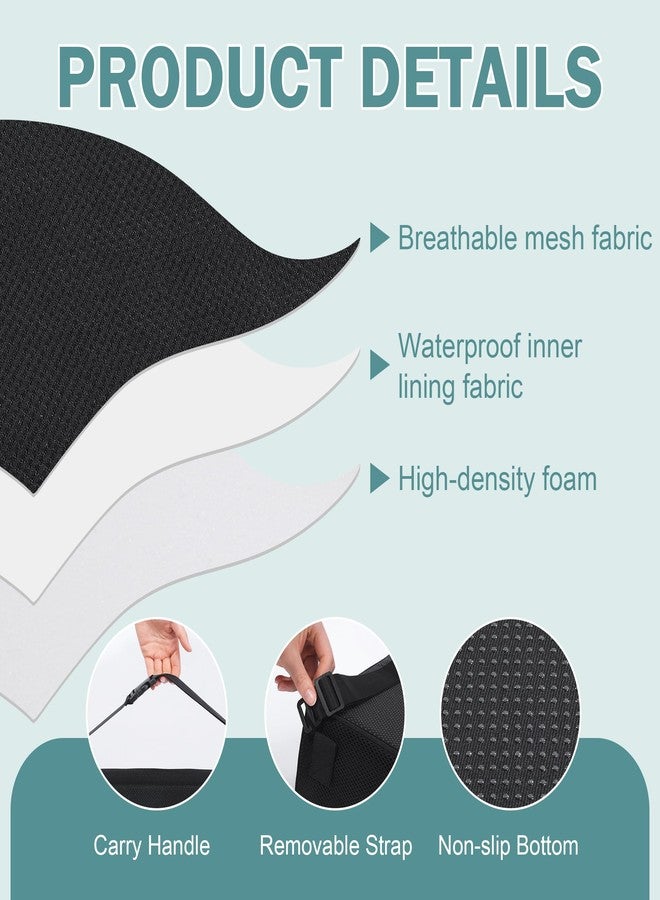 ROYALAY Wheelchair Seat Cushions for Long Sitting, Memory Foam Wheelchair Accessories for Pressure Relief, Elderly Fall Prevention Tailbone Cushion for Office Chair - Image 3