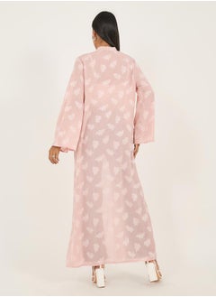 Styli Textured Regular Fit Long Sleeve Kimono  - Image 5