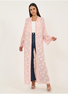 Styli Textured Regular Fit Long Sleeve Kimono  - Image 2