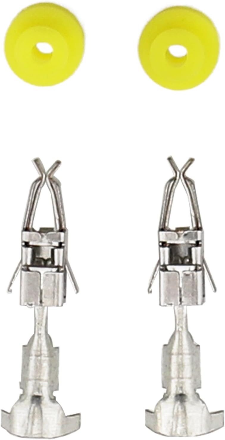 Micro Trader 4pcs Fuel Injector Connector EV1 Waterproof 2 Way Injector Wiring Connectors Plug Harness Kit - Image 5