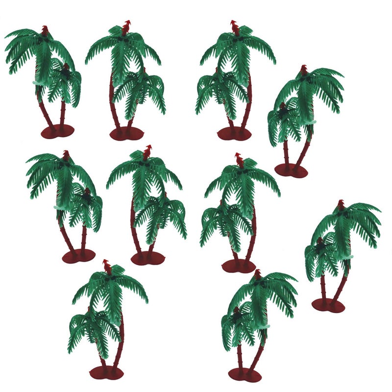 3A Featuretail Artificial Mini Coconut Tree for Project Making (10 Pieces, 3inch) - Image 4