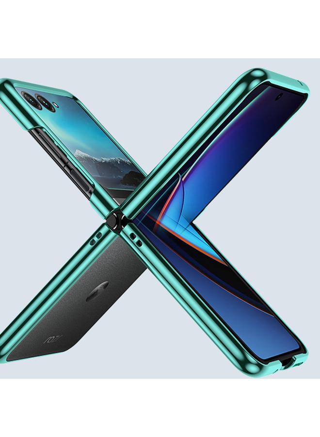 S-TOP Case For Motorola Razr 50 Full Coverage Electroplate PC Transparent Phone Case - Image 3