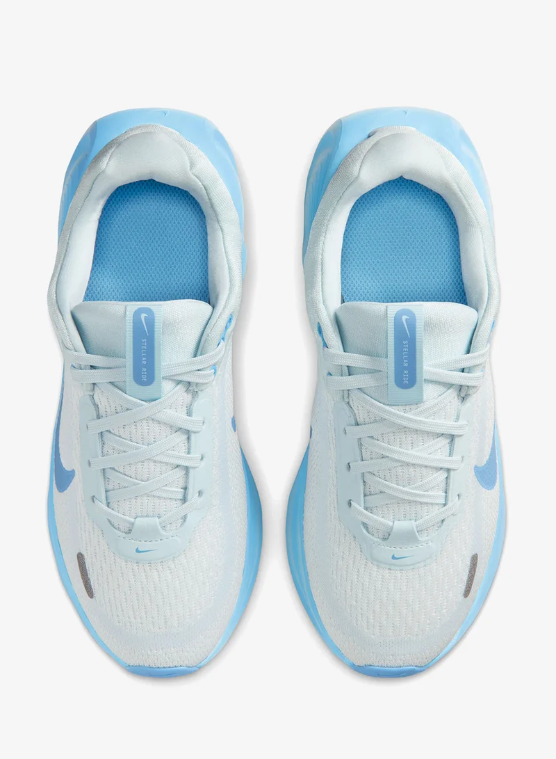 Nike SUMMIT WHITE/FOOTBALL BLUE-GLACIER BLUE Youth Stellar Ride Gs  | Best Price UAE