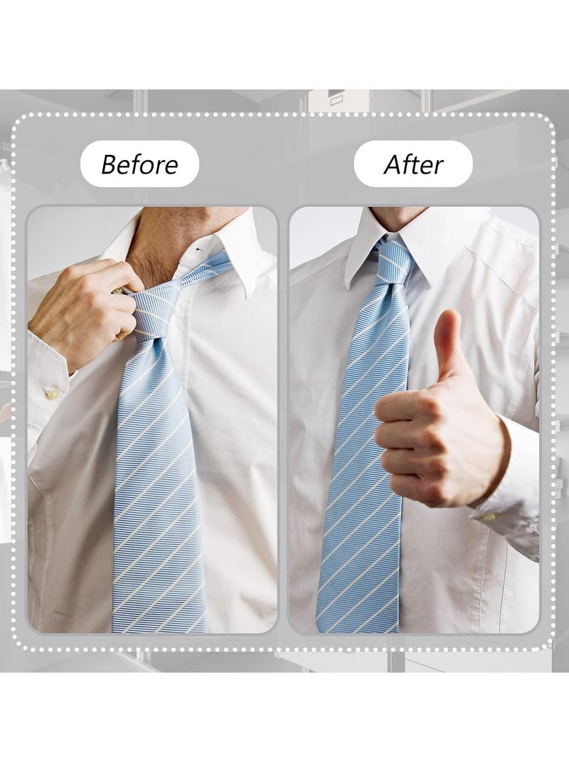 Generic Altheqa 2 Rolls Sweat Pads Collar Protectors for Mens Shirts, Disposable White Shirt Neck Collar Protector Tape, Collar Guard Hat Sweat Protector Self Adhesive Invisible Liner Patches - Image 4