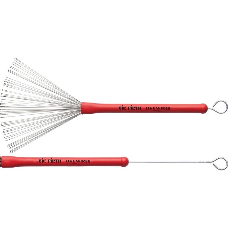 Vic Firth Drum Brush Retraceable Live Wires Brush LW - Image 3